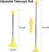 Golf Alignment Sticks, Magnetic Golf Club Alignment Stick Training Aids Accessories Help Visualize and Align Your Golf Shot